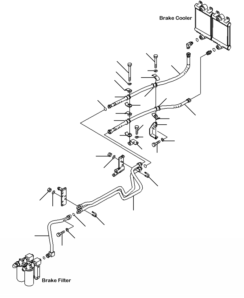 Шланг 425-S05-3971 KOMATSU