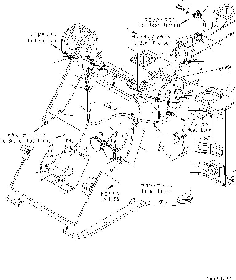Жгут проводов 418-06-42140 KOMATSU