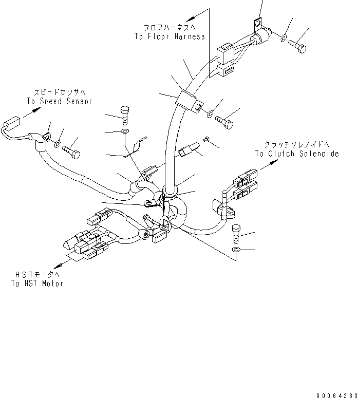 Жгут проводов 418-06-42362 KOMATSU