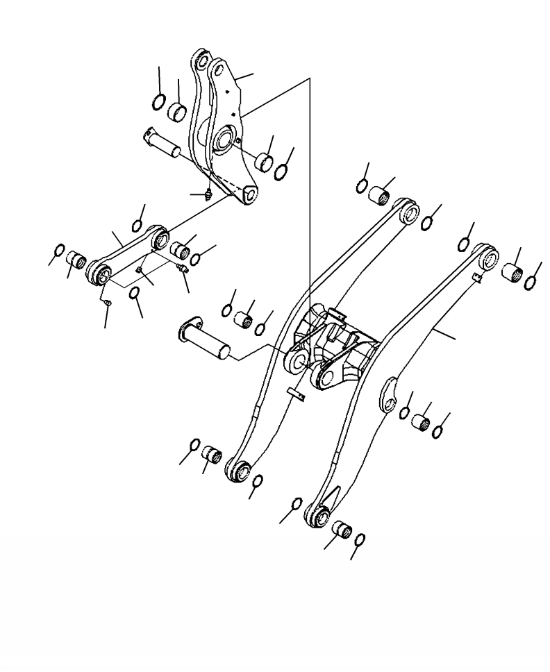 Boom Assembly 425-877-3100 KOMATSU