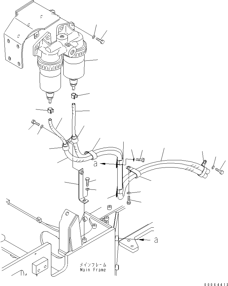 Шланг 07287-01614 KOMATSU