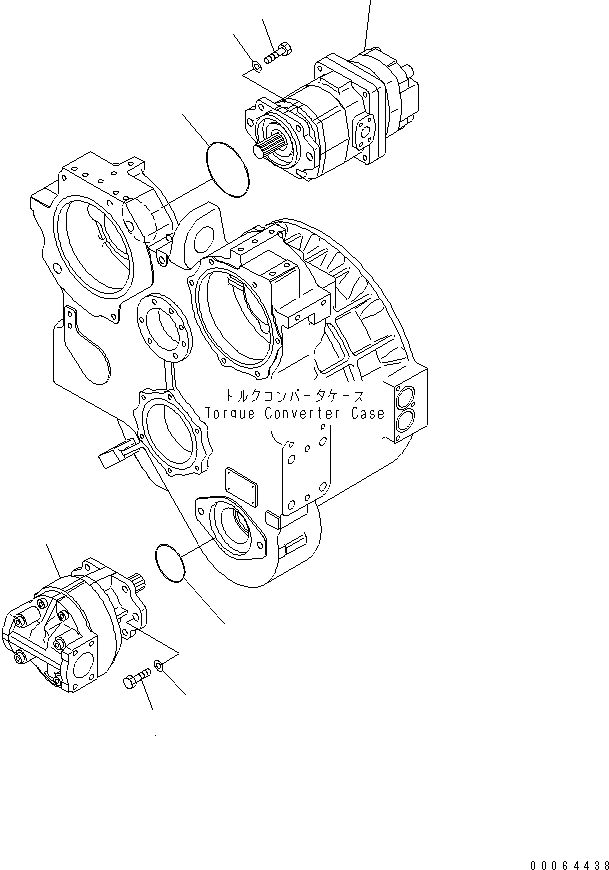 POWER TRAIN ASS'Y (17A-22-50001) KOMATSU