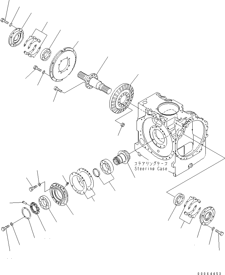 Steering Assembly 17A-22-51000 KOMATSU