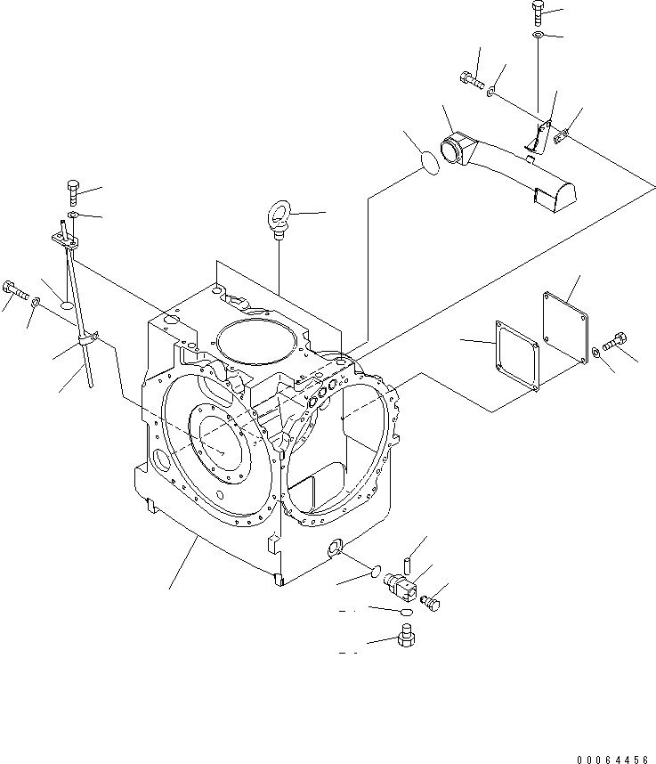 Корпус 17A-22-57370 KOMATSU