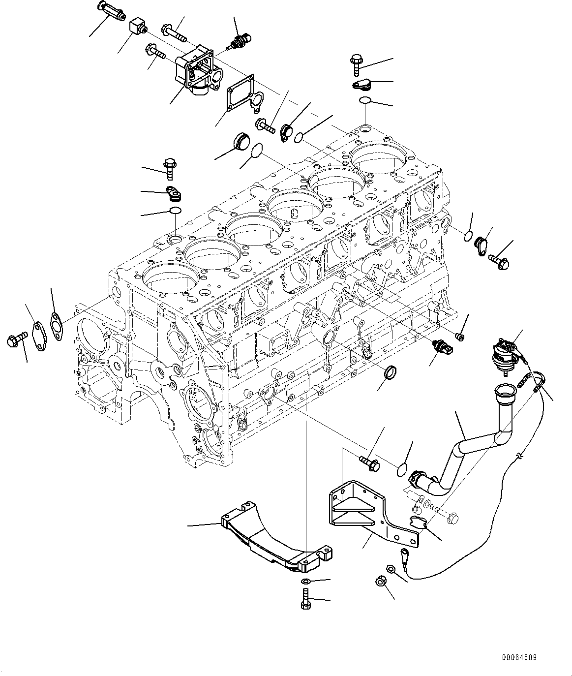 FILLER,OIL 6261-21-7380 KOMATSU