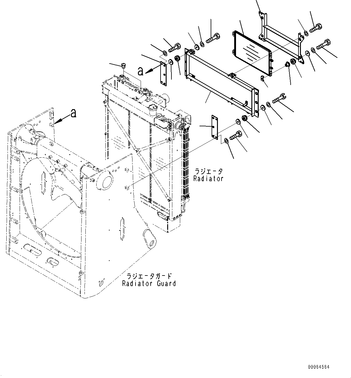 Упорное кольцо 154-911-8210 KOMATSU