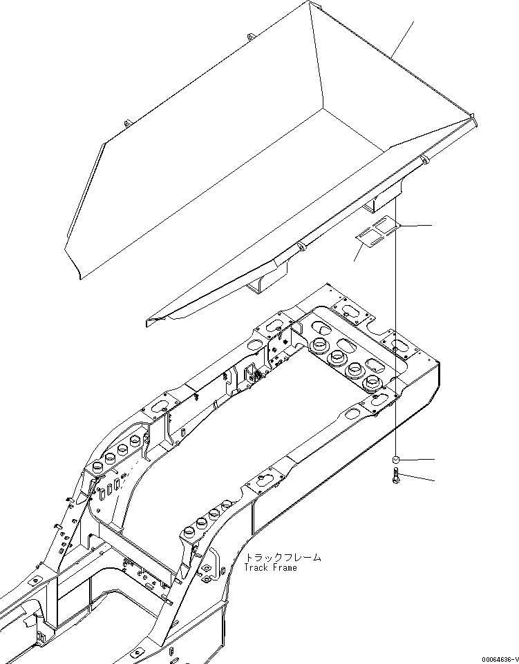 Hopper 8234-70-2311 KOMATSU