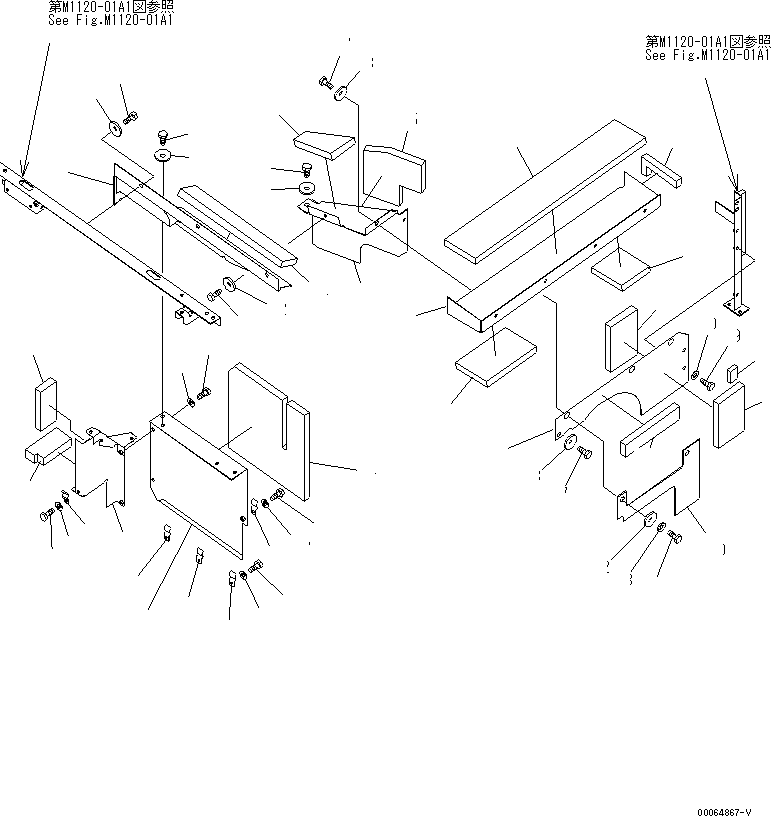 Крышка 208-54-77221 KOMATSU