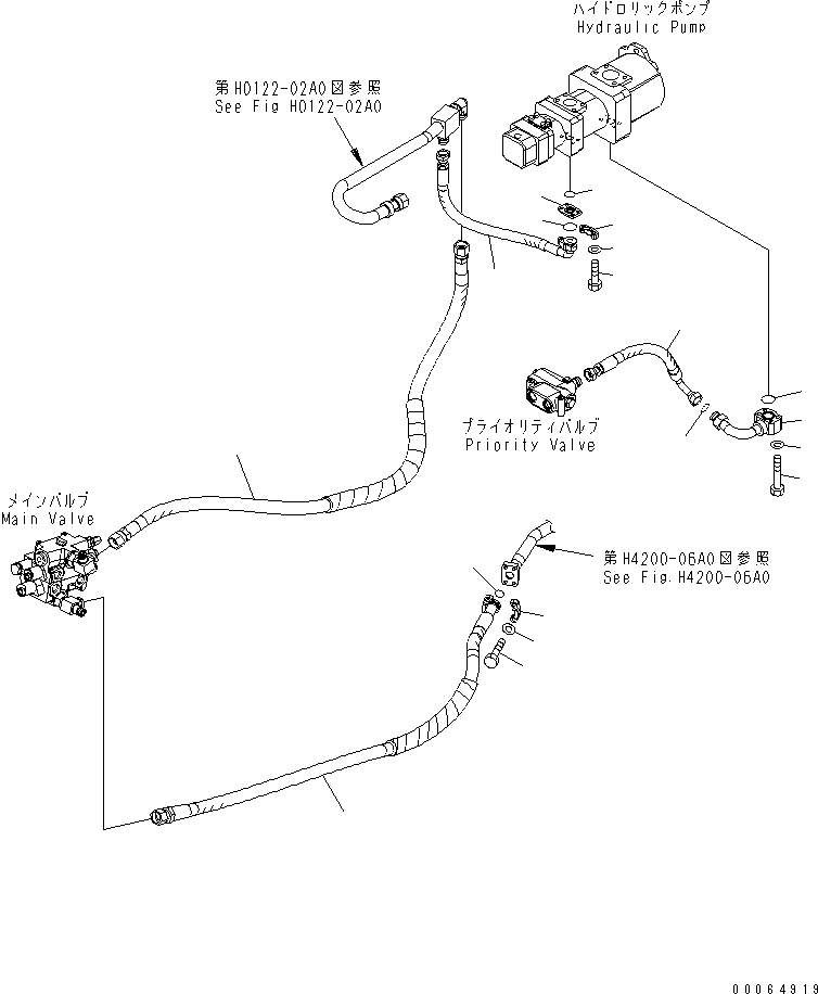 Шланг 418-62-41750 KOMATSU