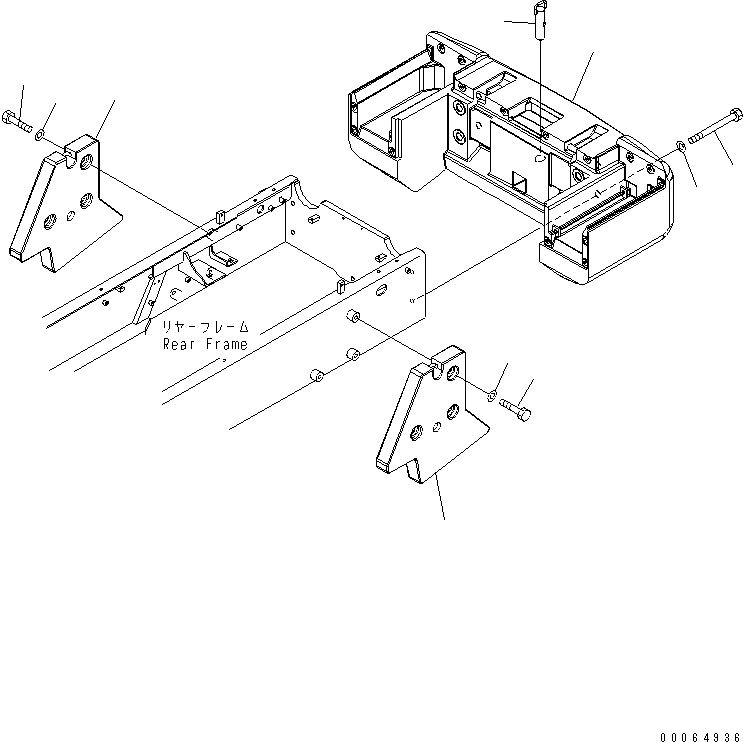 Counterweight 418-46-45210 KOMATSU