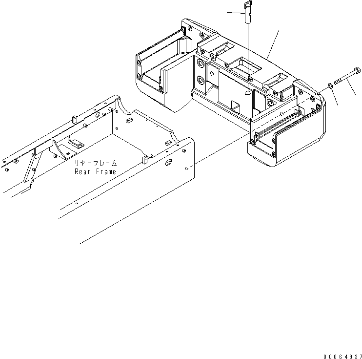 Counterweight, 1175Kg 417-46-45210 KOMATSU