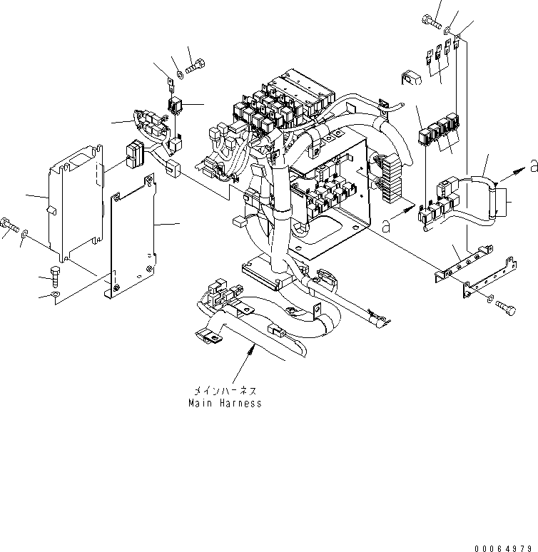 Жгут проводов 418-06-41391 KOMATSU