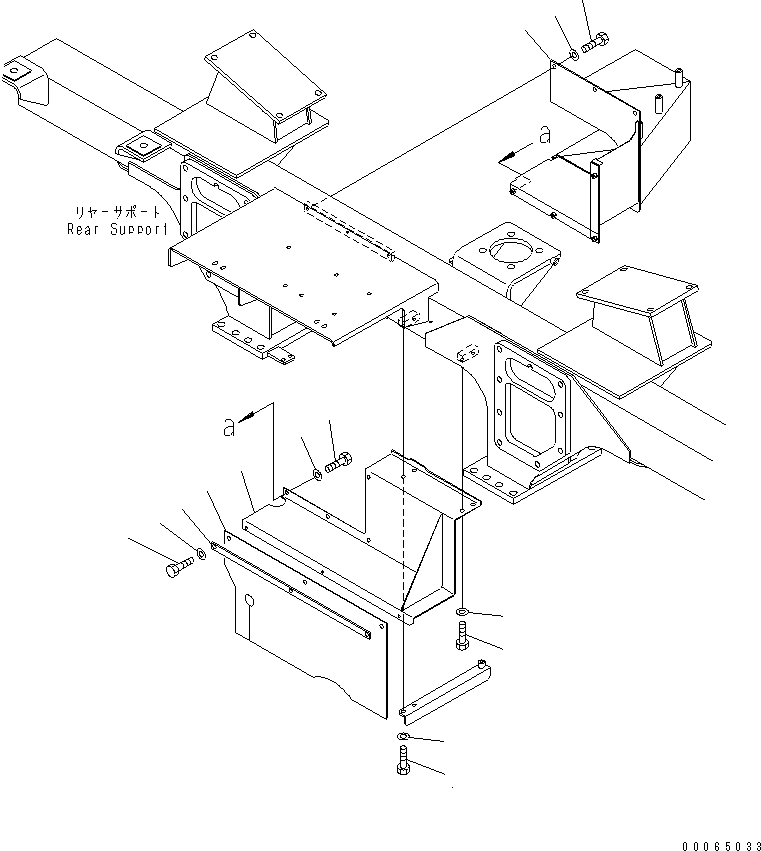 Резиновый элемент 566-89-8C242 KOMATSU