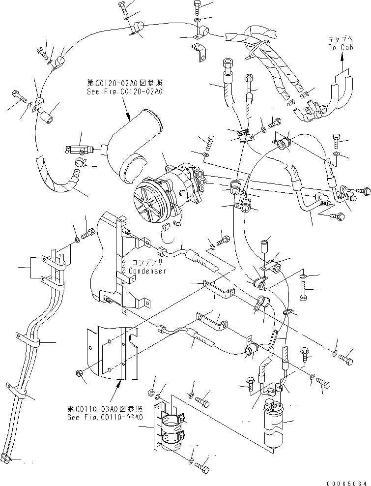 Уплотнительное кольцо круглого сечения AN3000-0060 KOMATSU