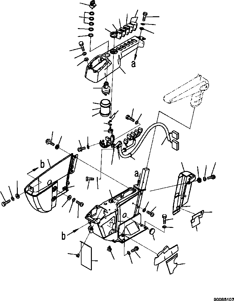 Жгут проводов 207-06-76130 KOMATSU