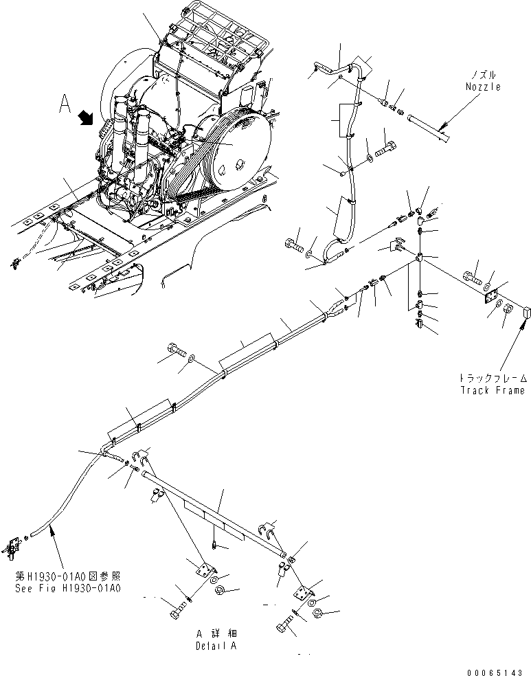 Шланг 09483-10430 KOMATSU