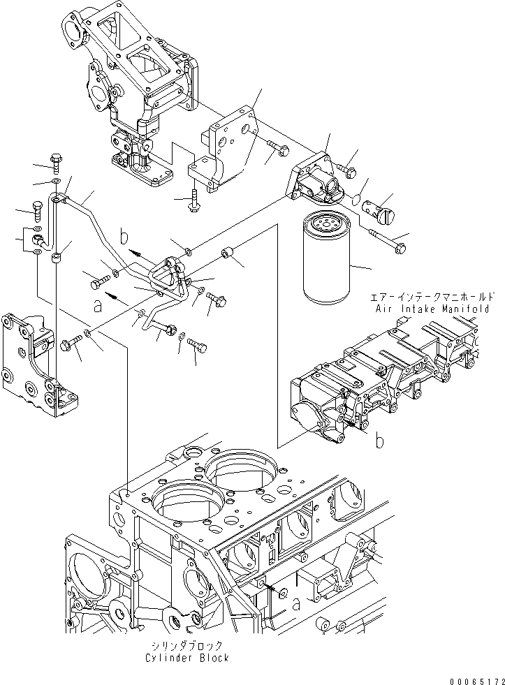 TUBE,RETURN 6261-61-8360 KOMATSU