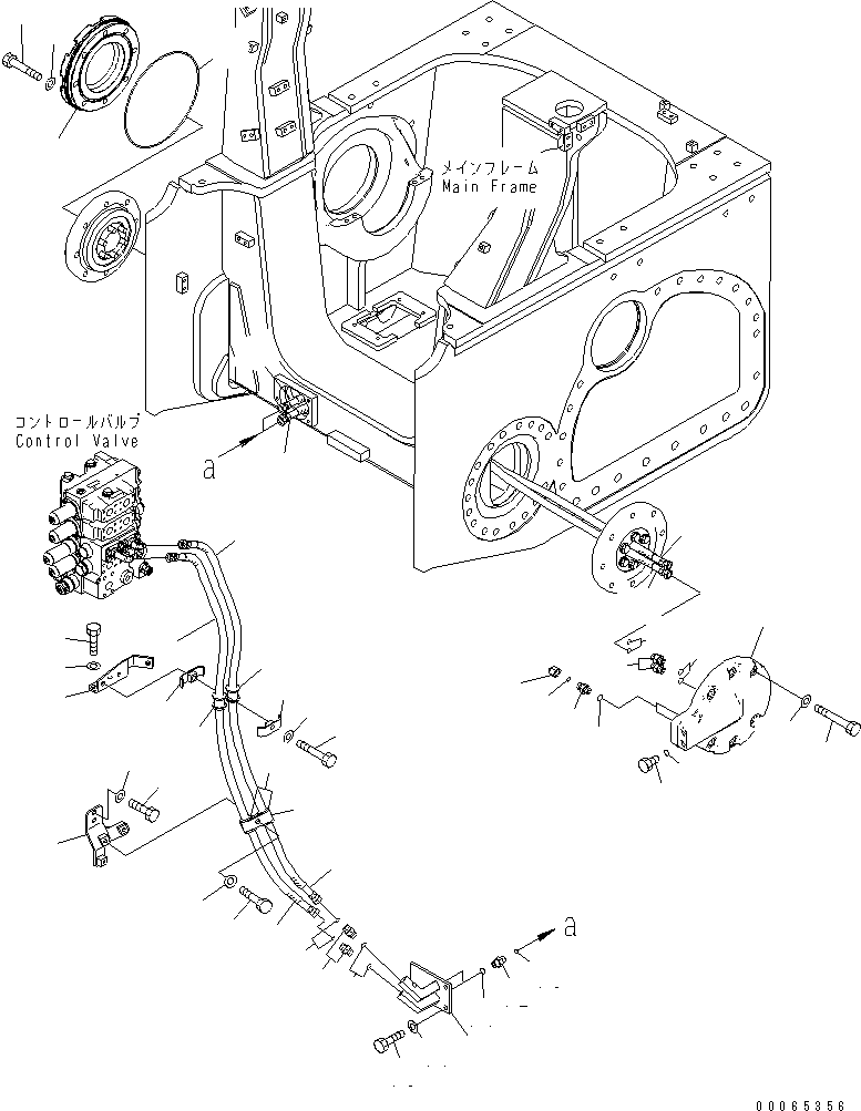 Шланг 17A-61-42381 KOMATSU