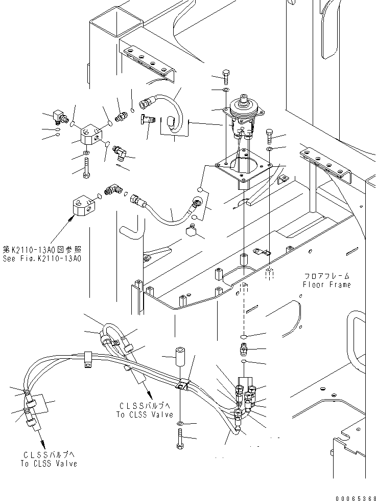 Шланг 17A-61-42970 KOMATSU