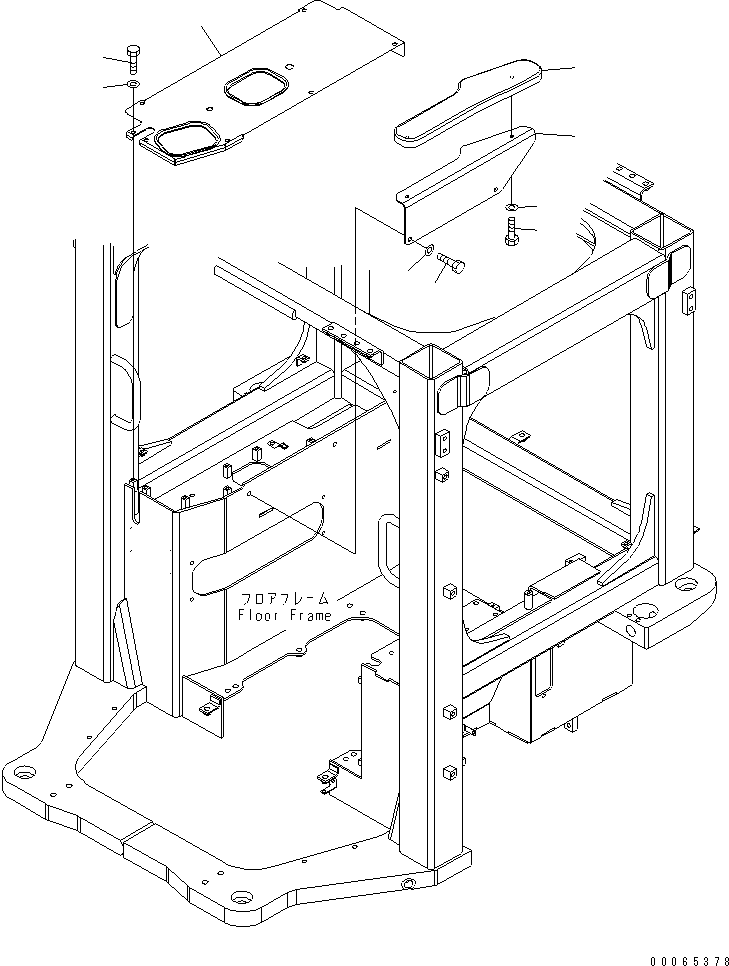 Armrest Assembly 17A-54-48291 KOMATSU