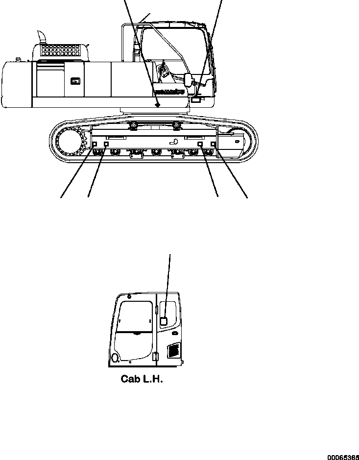 Пластина 207-00-A8610 KOMATSU