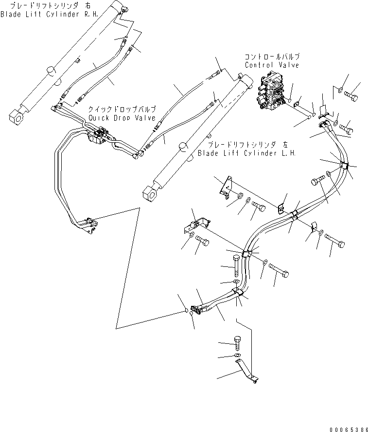 Шланг с торцевым уплотнением 02756-00612 KOMATSU