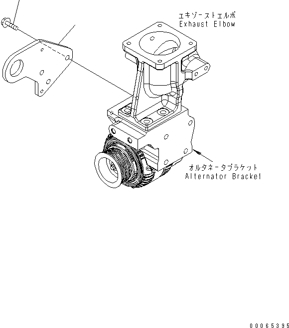 Подвес 6751-11-1910 KOMATSU