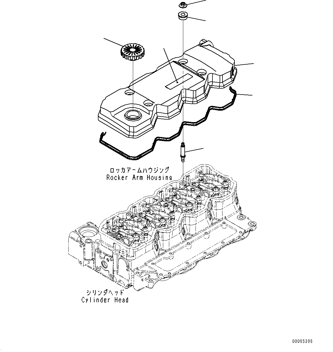 табличка предупреждающая 6754-71-1992 KOMATSU