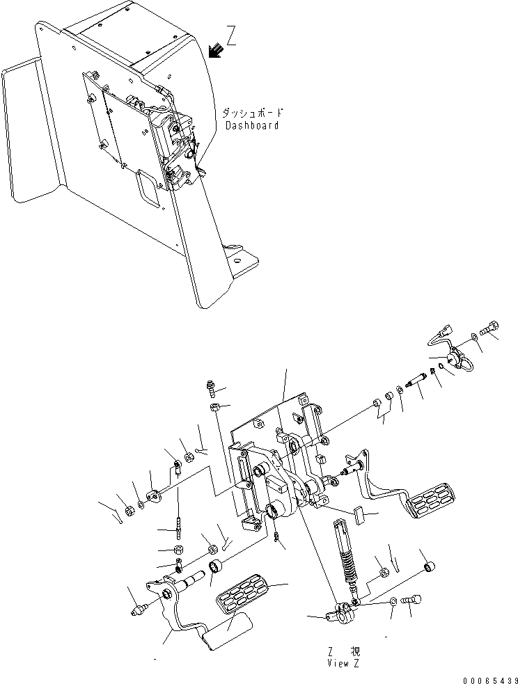 Резиновый элемент 17A-43-44450 KOMATSU