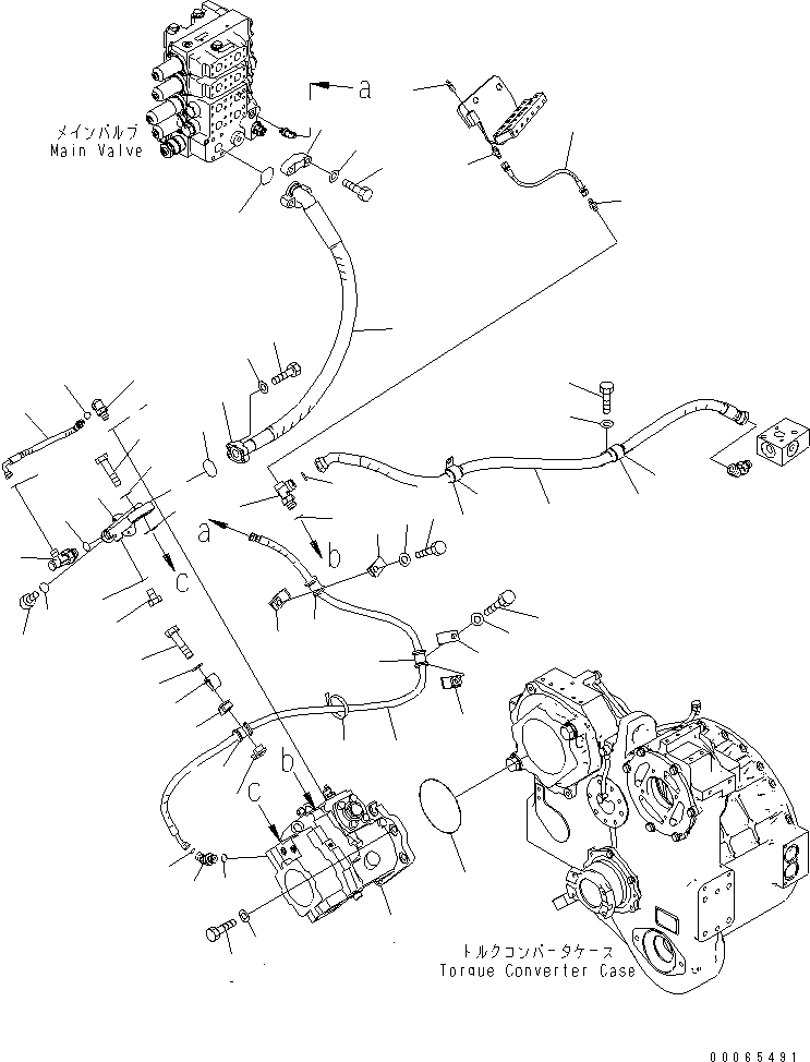 Шланг с торцевым уплотнением 02778-00203 KOMATSU