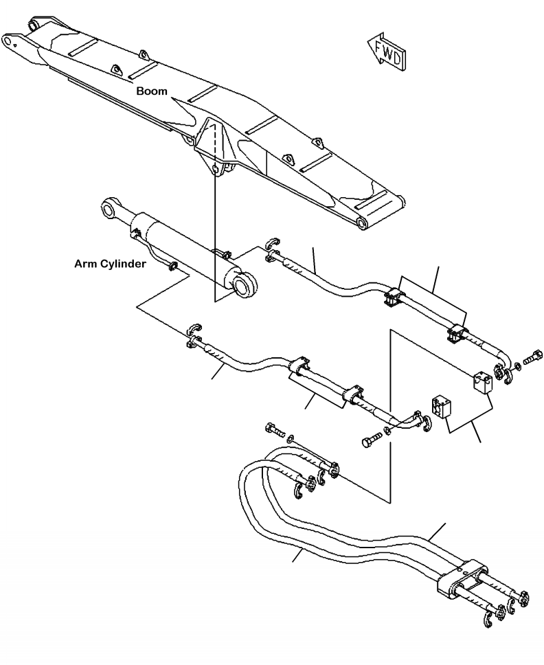 CONNECTOR, STR BULKHEAD (832-TT-16) 20033 KOMATSU