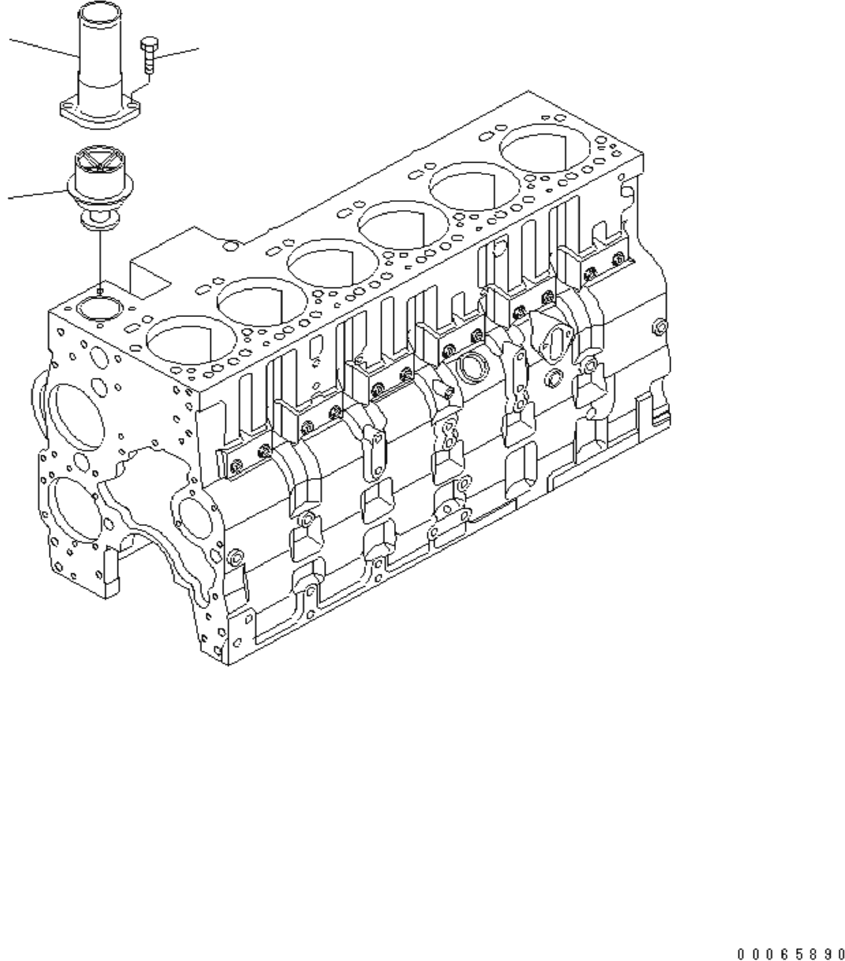 Термостат 6743-61-1610 KOMATSU