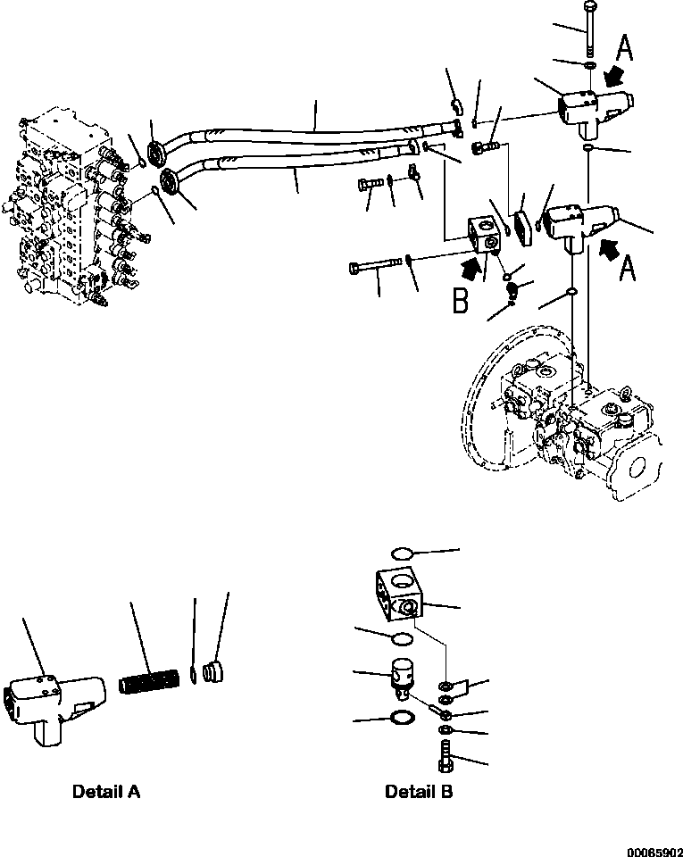 Клапан 208-62-68101 KOMATSU