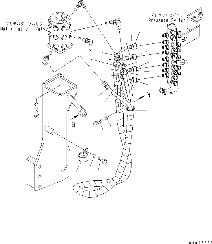 Шланг 207-62-87590 KOMATSU