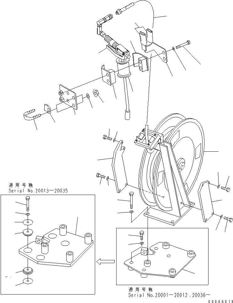 Шланг 07286-02650 KOMATSU