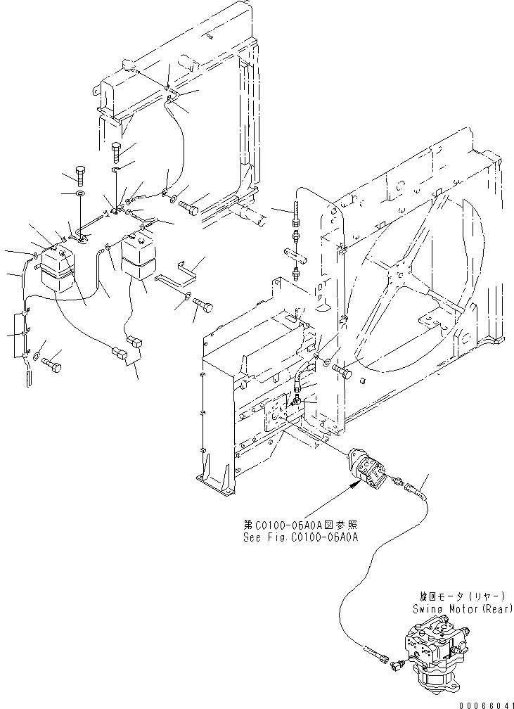 HOSE, 1700MM 21N-03-31640 KOMATSU