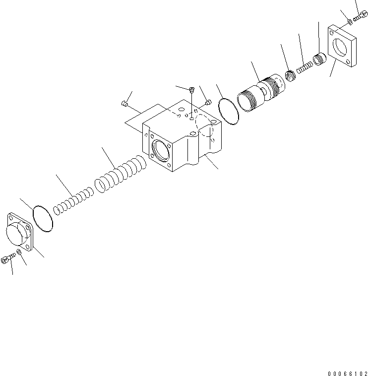 Золотник 561-84-63320 KOMATSU