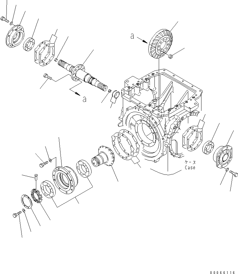 STEERING ASS'Y 154-22-21002 KOMATSU