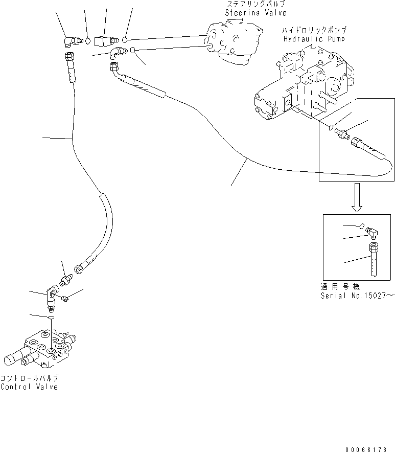 Угольник 361-V94-2230 KOMATSU