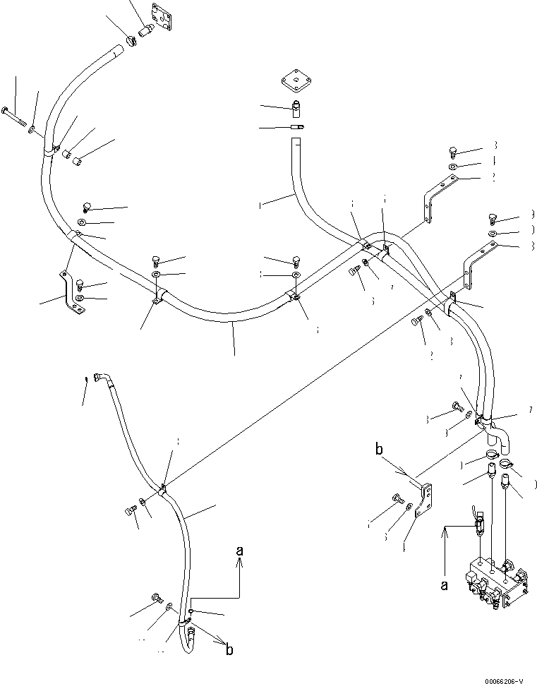 Шланг 02763-10417 KOMATSU