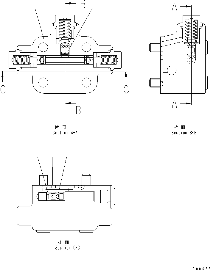 Valve, Flashing UCR902115809 KOMATSU