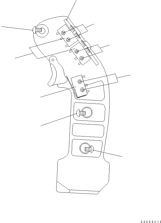 SWITCH PACK 207-06-A1740 KOMATSU