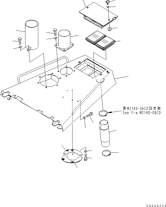 Капот 154-54-77190 KOMATSU