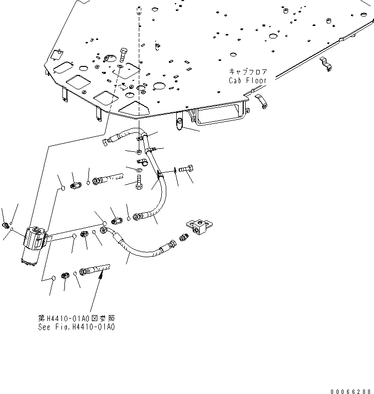 Шланг 417-62-42430 KOMATSU