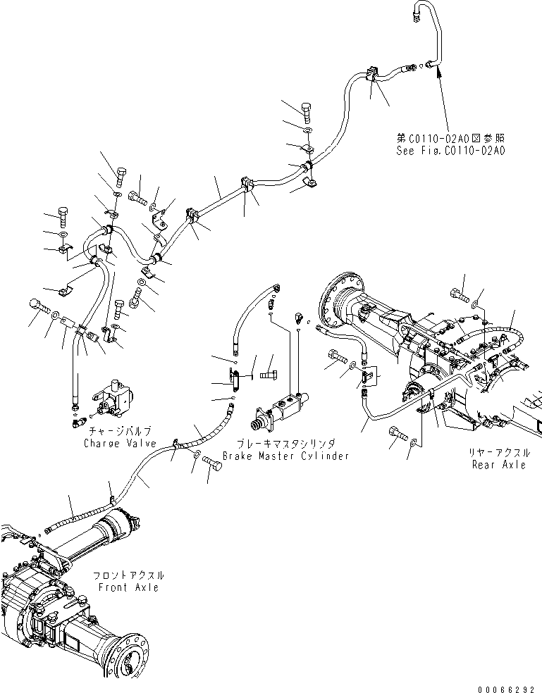 Трубка 417-43-47170 KOMATSU