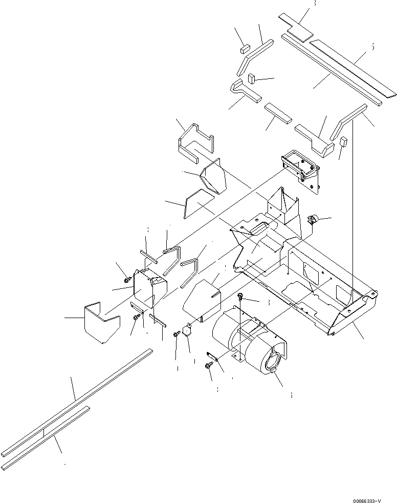 Уплотнение 20Y-53-16871 KOMATSU