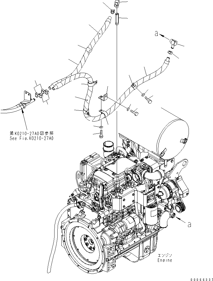 Защитный рукав 08017-A2806 KOMATSU