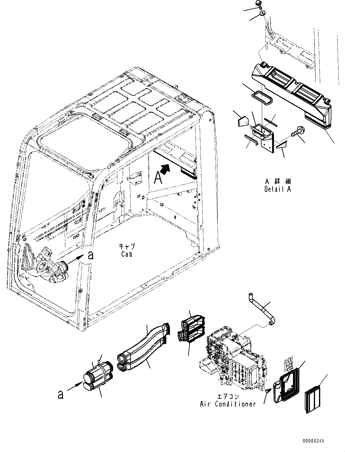 Воздуховод 20Y-53-16451 KOMATSU