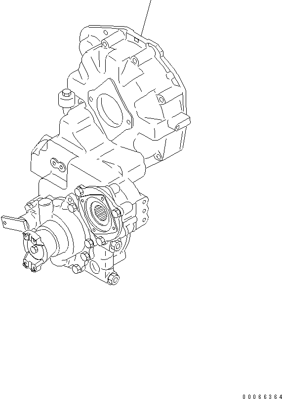 TRANSFER ASS'Y (714-09-10200) KOMATSU