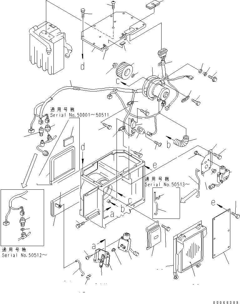 UNIT ASS'Y,(FOR SLAG HANDLING) (175-911-7500) KOMATSU